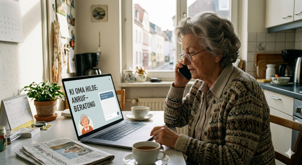 Was ist Oma Hilde? Wie die KI-Assistentin bei Betrugsmaschen hilft